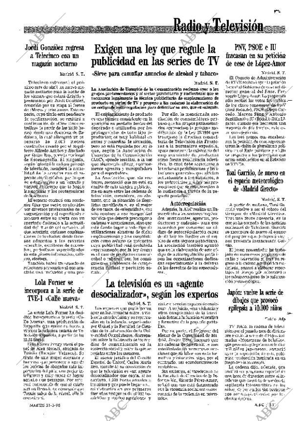 ABC MADRID 31-03-1998 página 131