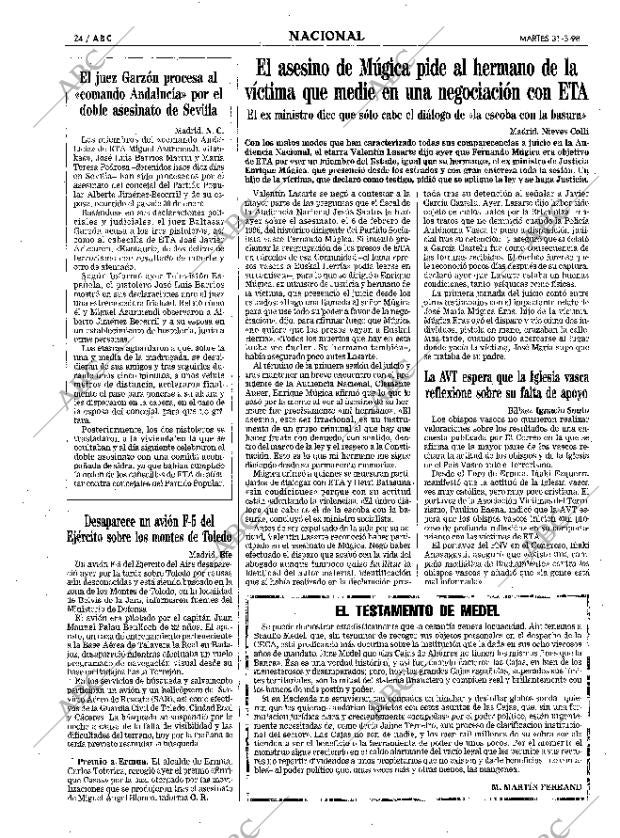 ABC MADRID 31-03-1998 página 24