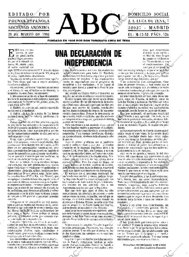 ABC MADRID 31-03-1998 página 3