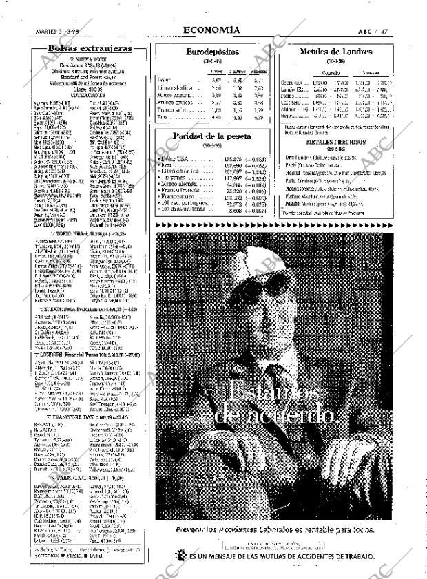 ABC MADRID 31-03-1998 página 47