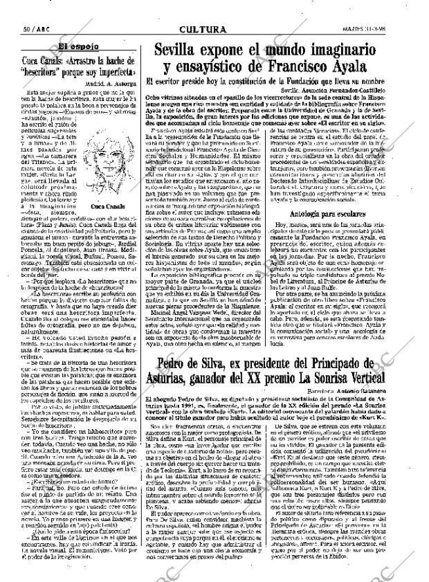 ABC MADRID 31-03-1998 página 50