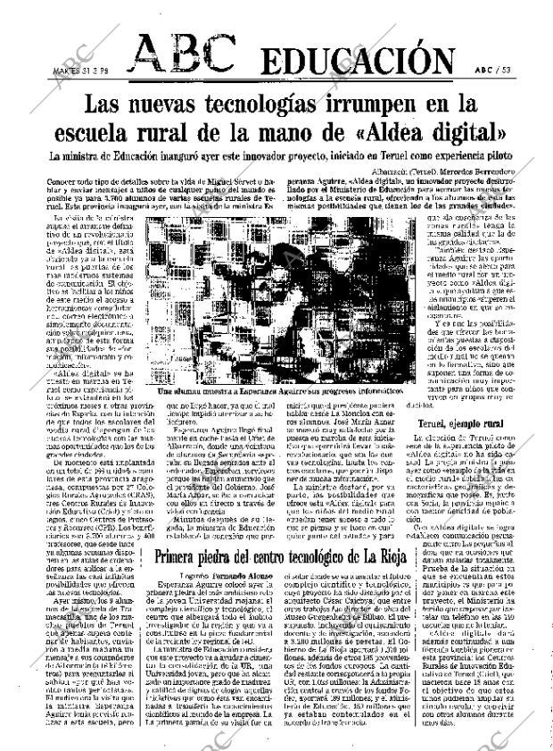 ABC MADRID 31-03-1998 página 53
