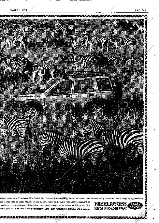 ABC MADRID 31-03-1998 página 69