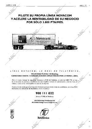 ABC MADRID 31-03-1998 página 77