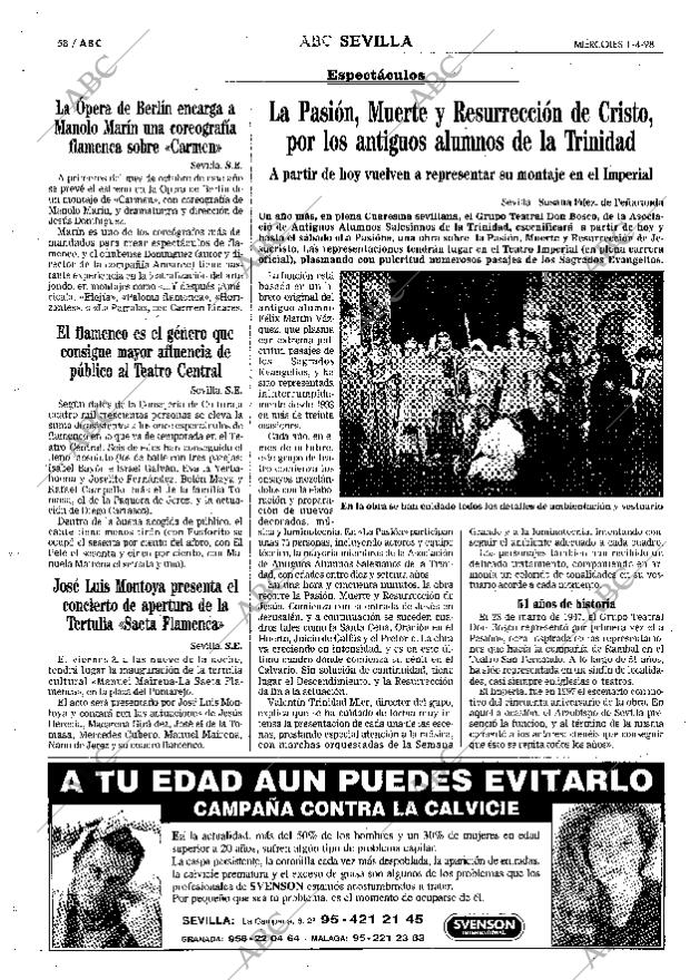 ABC SEVILLA 01-04-1998 página 58