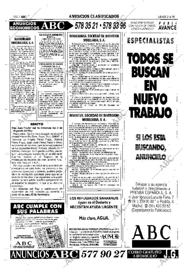 ABC MADRID 02-04-1998 página 132