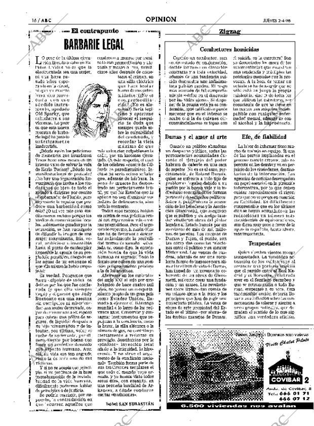 ABC MADRID 02-04-1998 página 16