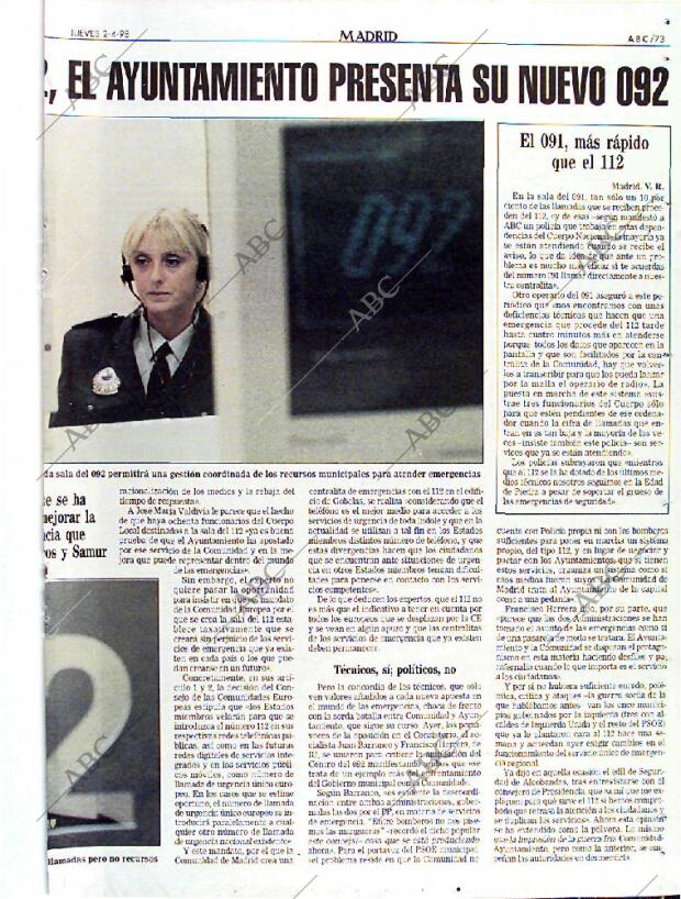 ABC MADRID 02-04-1998 página 73