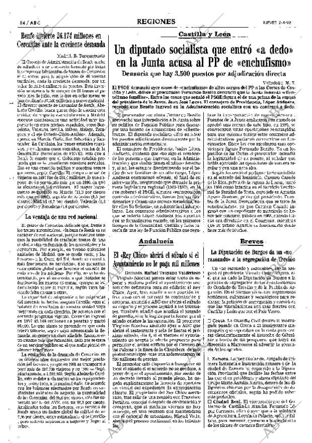 ABC MADRID 02-04-1998 página 84