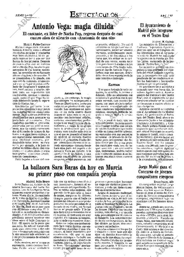 ABC MADRID 02-04-1998 página 97