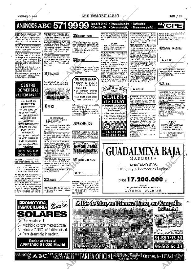 ABC MADRID 03-04-1998 página 89