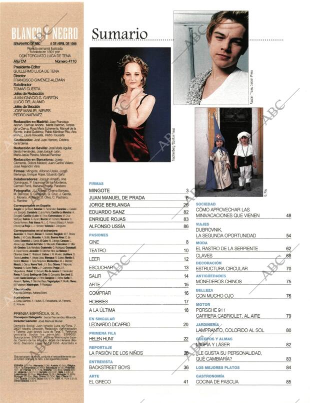 BLANCO Y NEGRO MADRID 05-04-1998 página 5