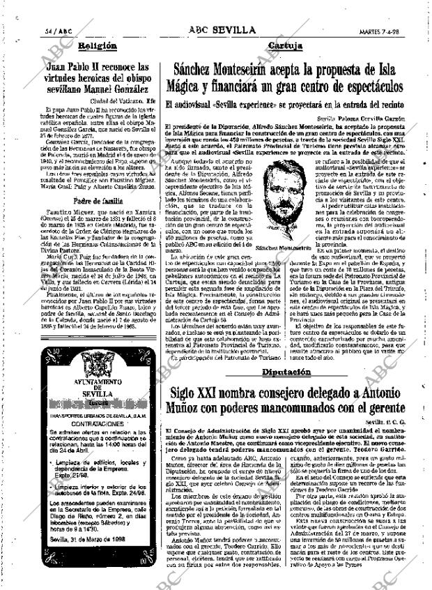 ABC SEVILLA 07-04-1998 página 54