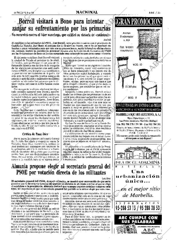 ABC MADRID 08-04-1998 página 25