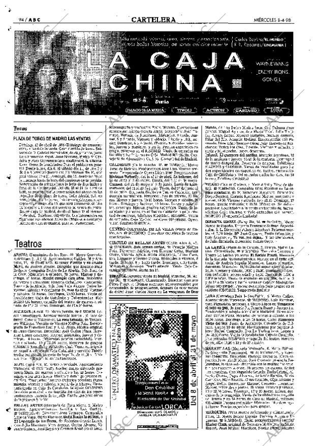 ABC MADRID 08-04-1998 página 94