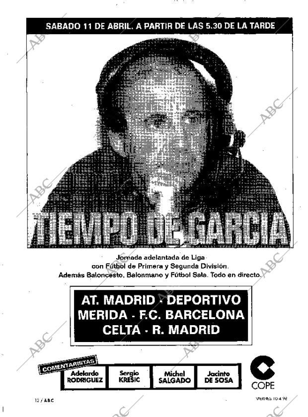 ABC MADRID 10-04-1998 página 12