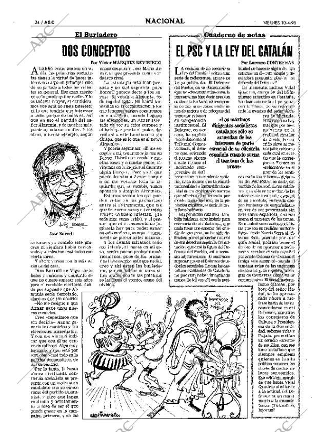 ABC MADRID 10-04-1998 página 24