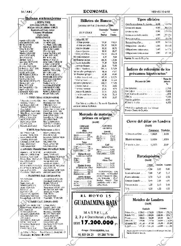 ABC MADRID 10-04-1998 página 34