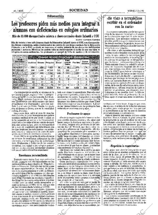 ABC MADRID 10-04-1998 página 46