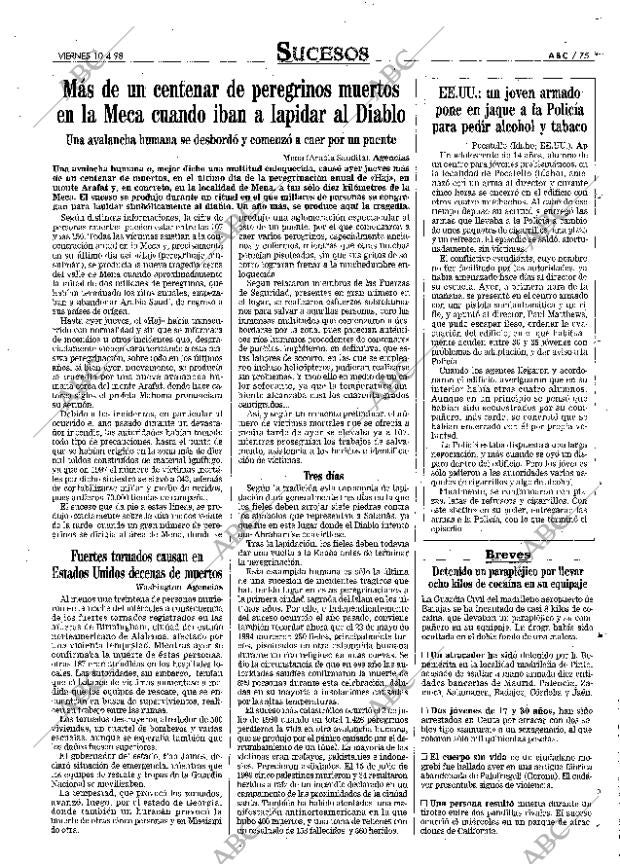 ABC MADRID 10-04-1998 página 75