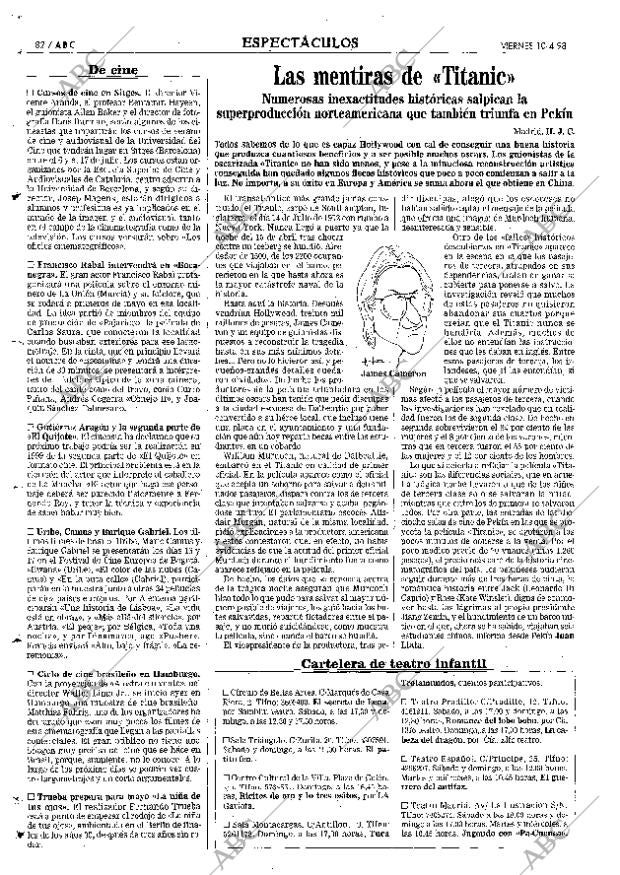 ABC MADRID 10-04-1998 página 82