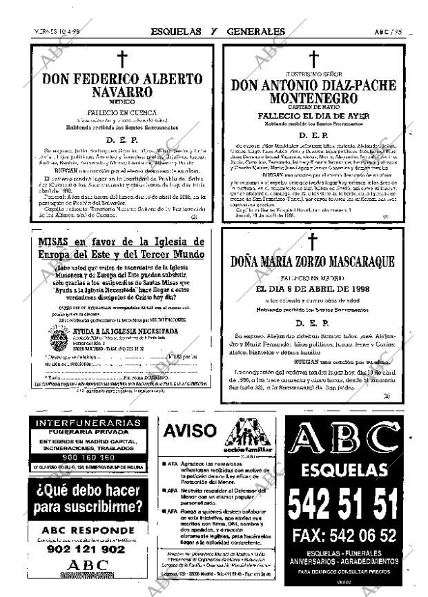 ABC MADRID 10-04-1998 página 95