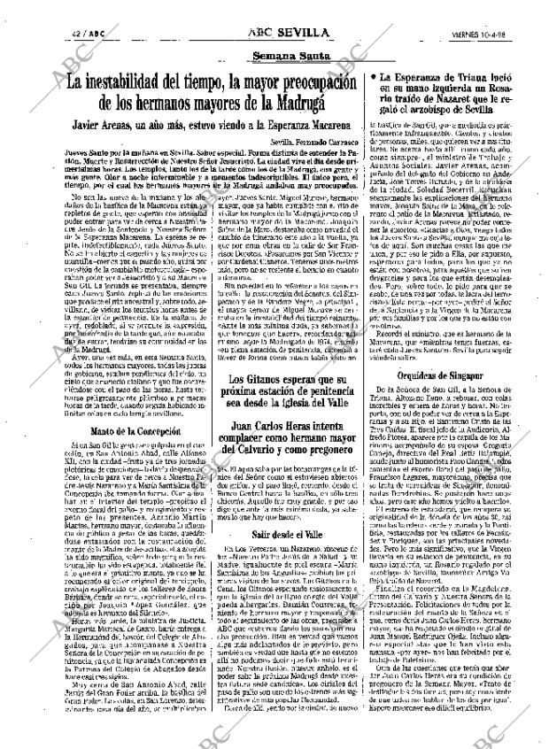 ABC SEVILLA 10-04-1998 página 42