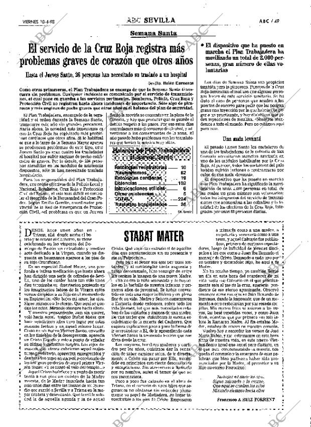 ABC SEVILLA 10-04-1998 página 49