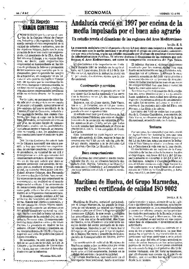 ABC SEVILLA 10-04-1998 página 66