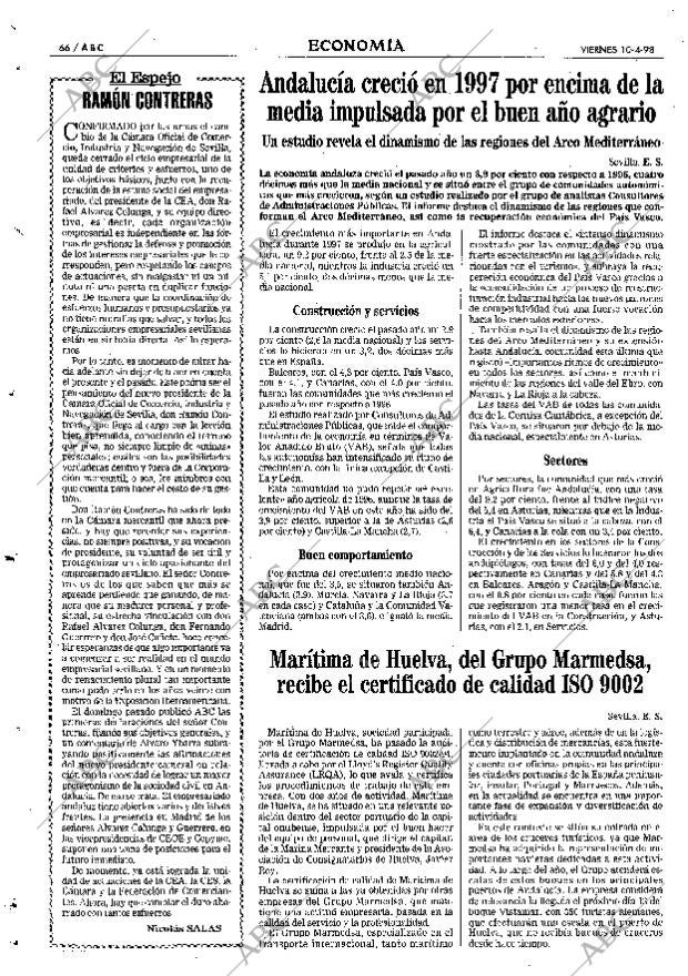 ABC SEVILLA 10-04-1998 página 66