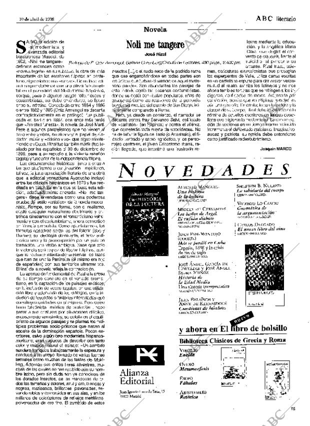 CULTURAL MADRID 10-04-1998 página 15