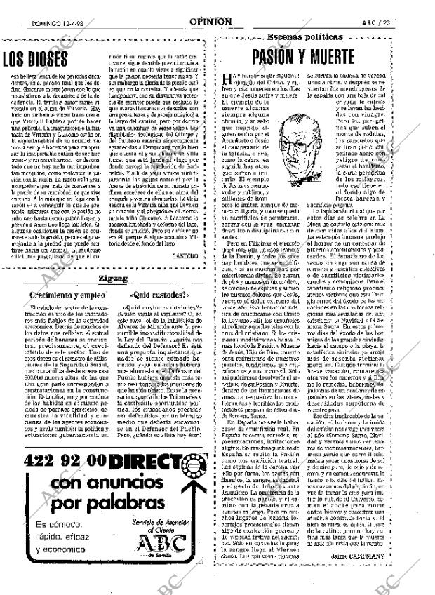 ABC SEVILLA 12-04-1998 página 23