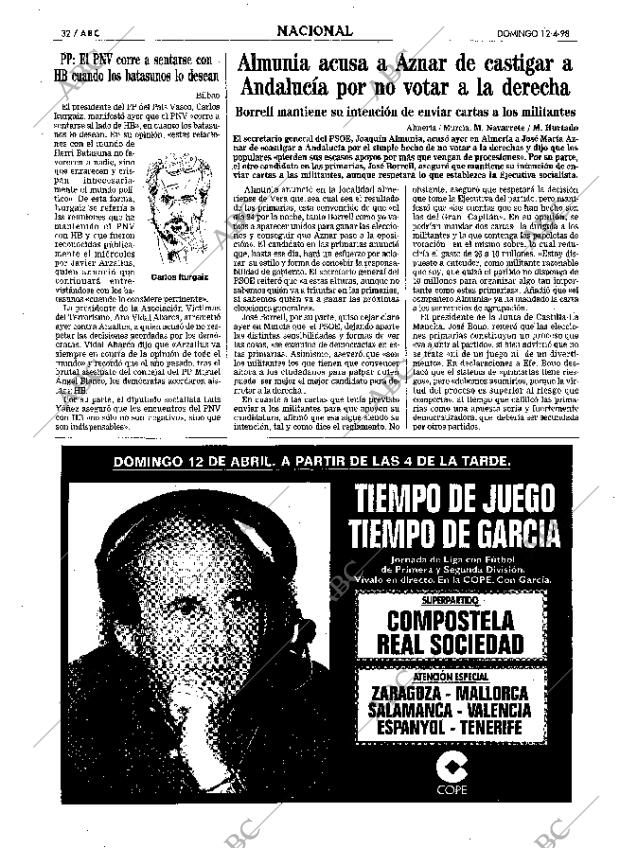 ABC SEVILLA 12-04-1998 página 32