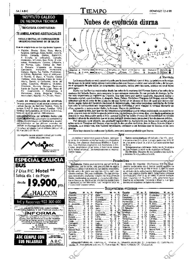 ABC SEVILLA 12-04-1998 página 54