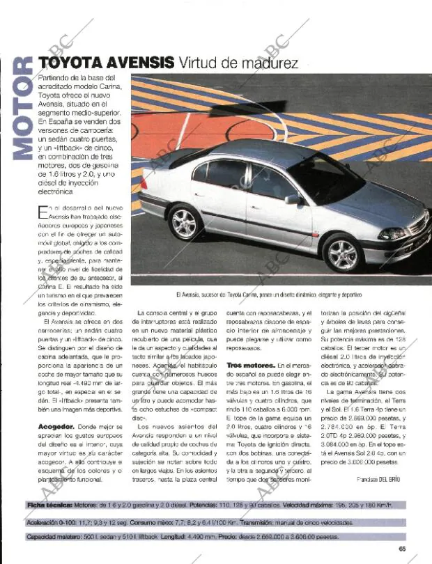 BLANCO Y NEGRO MADRID 12-04-1998 página 65