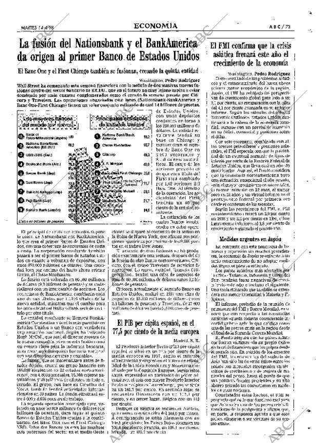 ABC SEVILLA 14-04-1998 página 73