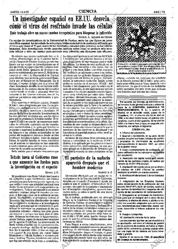ABC SEVILLA 14-04-1998 página 95