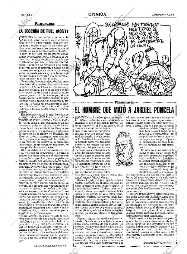 ABC MADRID 15-04-1998 página 18