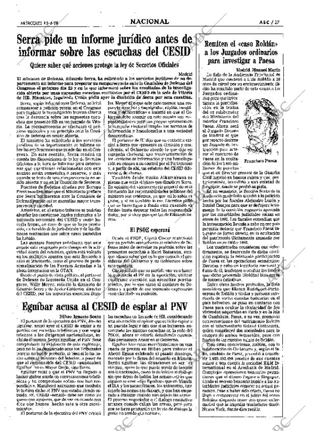 ABC SEVILLA 15-04-1998 página 27