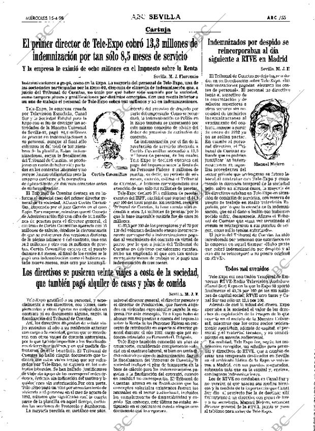 ABC SEVILLA 15-04-1998 página 55