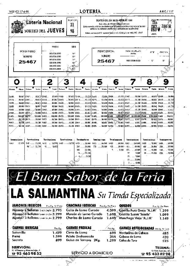 ABC SEVILLA 17-04-1998 página 117