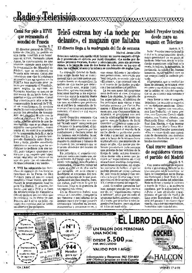 ABC SEVILLA 17-04-1998 página 124