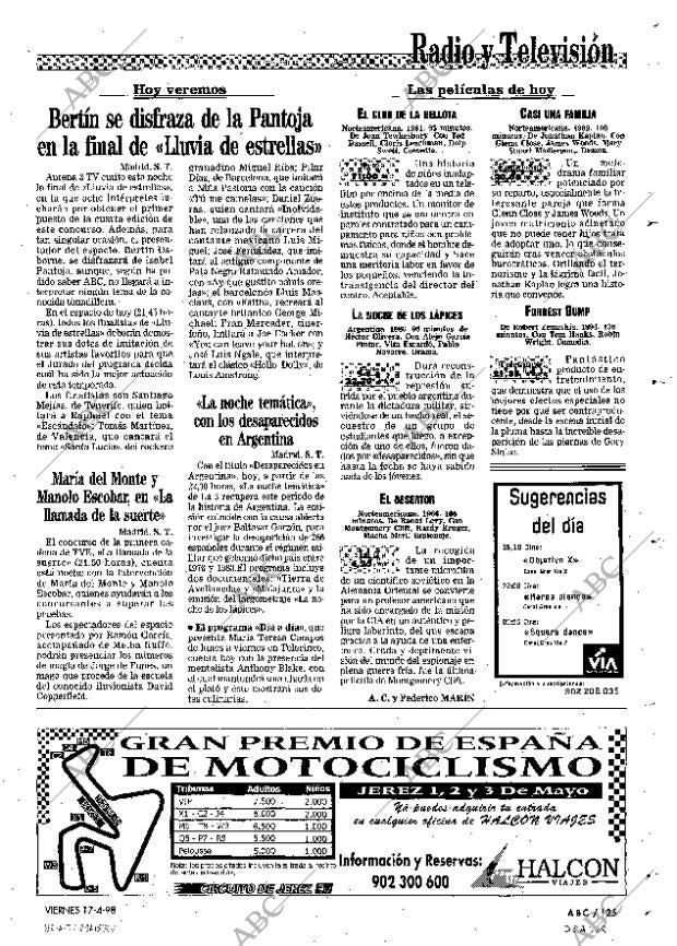 ABC SEVILLA 17-04-1998 página 125