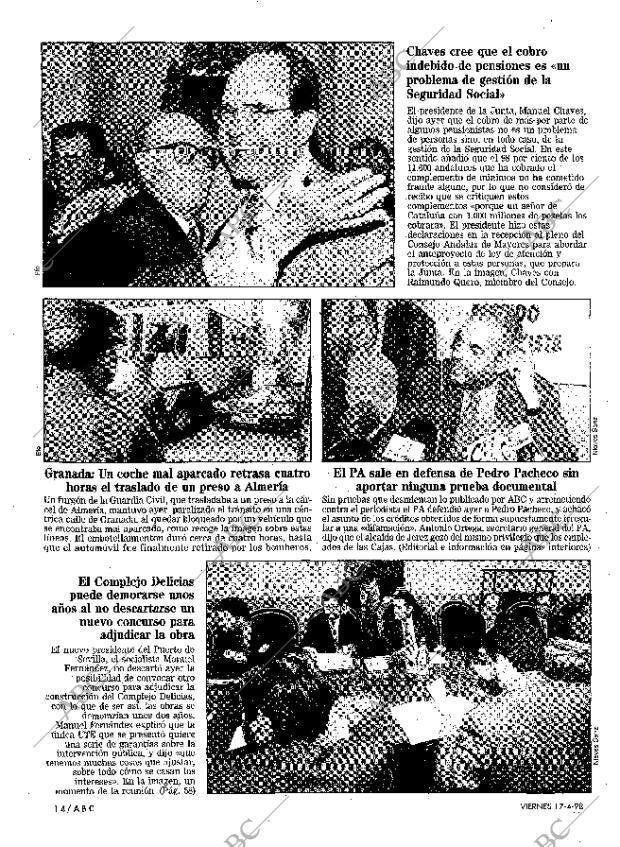 ABC SEVILLA 17-04-1998 página 14