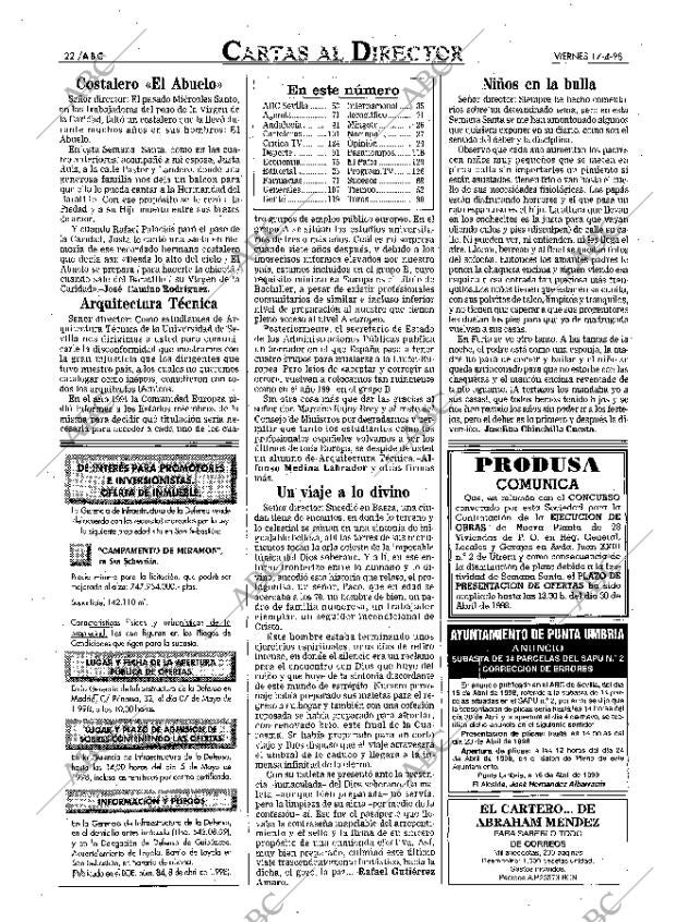 ABC SEVILLA 17-04-1998 página 22