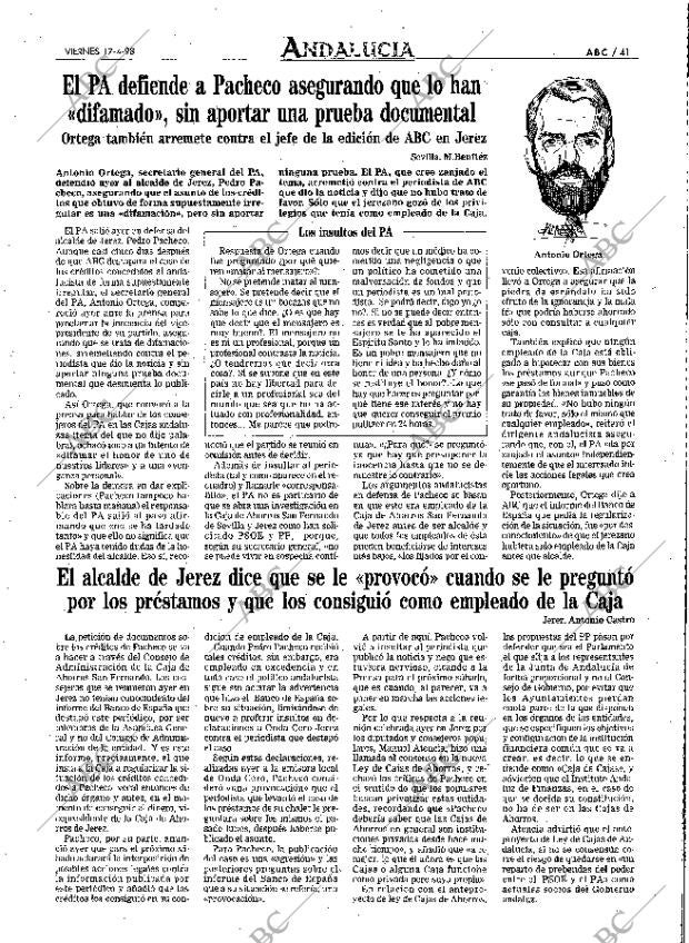 ABC SEVILLA 17-04-1998 página 41