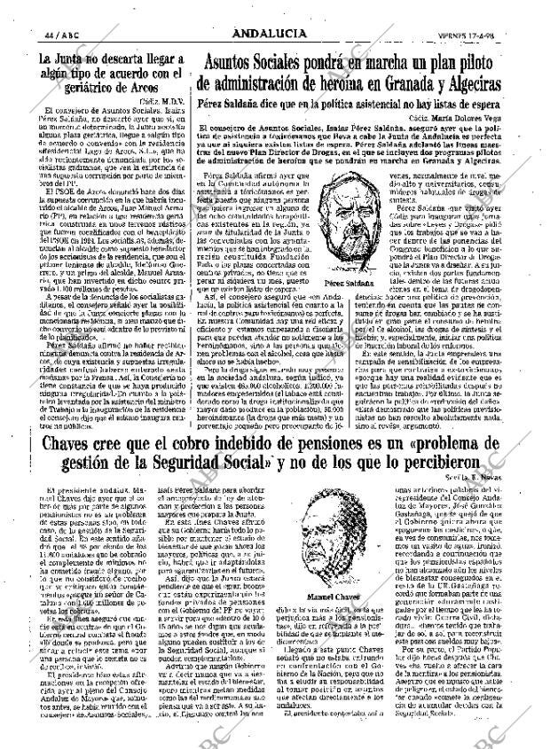 ABC SEVILLA 17-04-1998 página 44