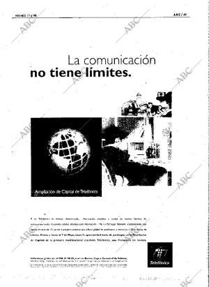 ABC SEVILLA 17-04-1998 página 49