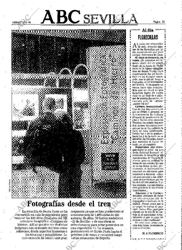 ABC SEVILLA 17-04-1998 página 53