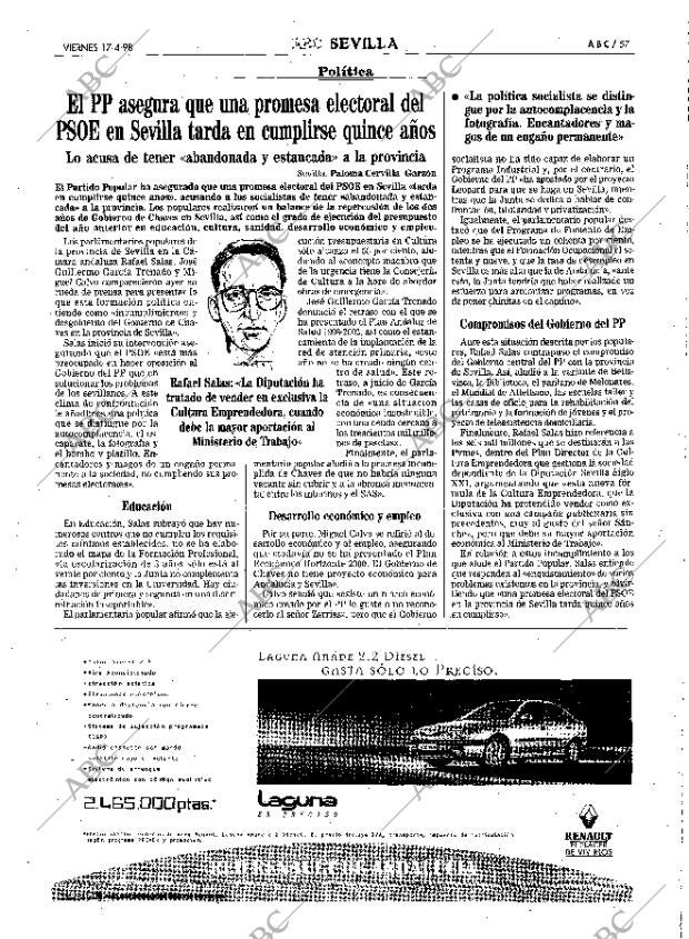 ABC SEVILLA 17-04-1998 página 57